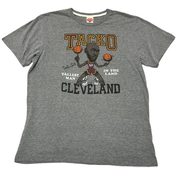 Tacko Fall Graphic T Shirt Adult Large Cleveland Cavaliers 2022 NBA Memorabilia - Picture 2 of 10